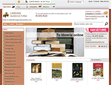 Tablet Screenshot of librosagriculturaonline.com